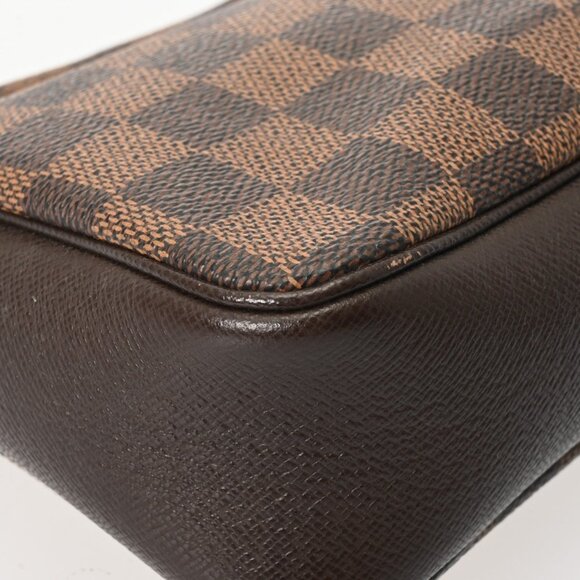 LOUIS VUITTON Brown Damier Canvas Pouch - Picture 8 of 11